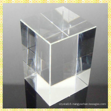 Wholesale K9 Blank Crystal Glass Block Cube Crystal Paperweight